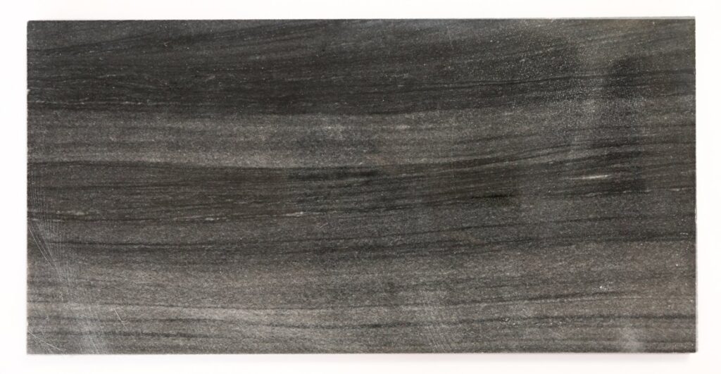 Type 1 striped black honed stone