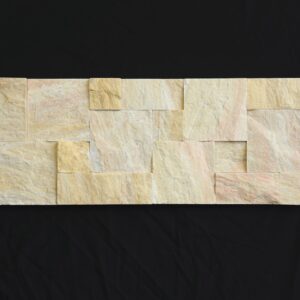 6-bar gold-mounted stone, peeled, honed