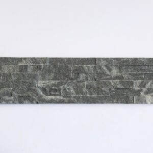 Black stone with white s