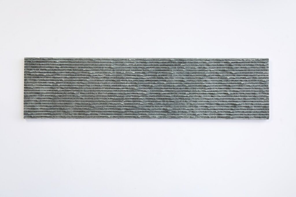 Black canvas stone