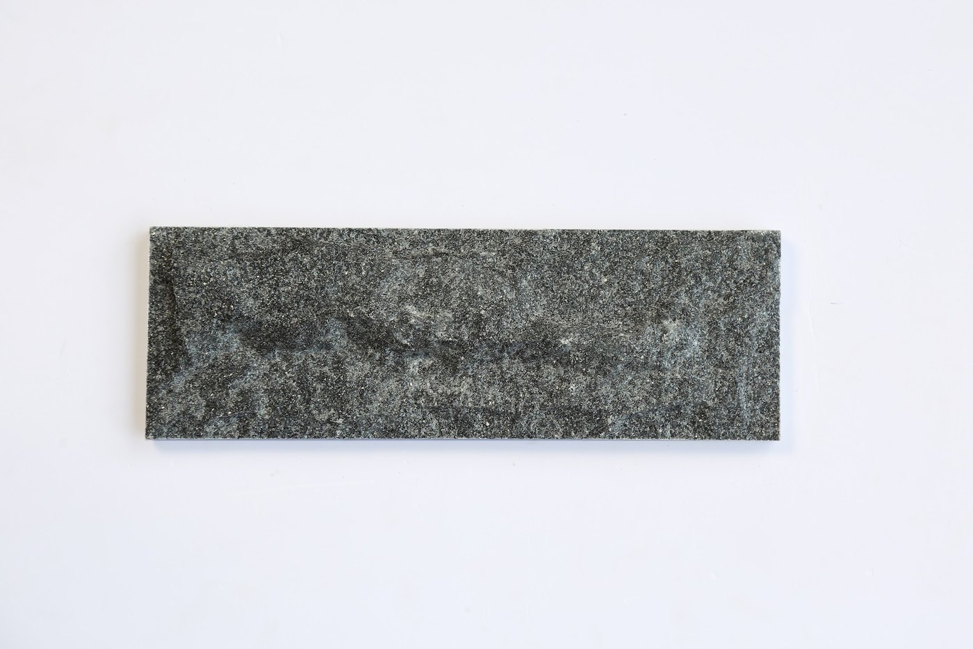 Black convex stone