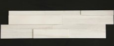 3D S-shaped Milk Mounted Stone with Honed Surface