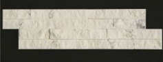 4 Z-shaped Milk Mounted Stone with Quartz